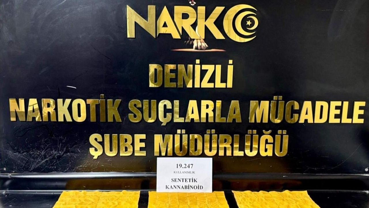 Denizli'de Evdeki Fırında Uyuşturucu Yakalandı