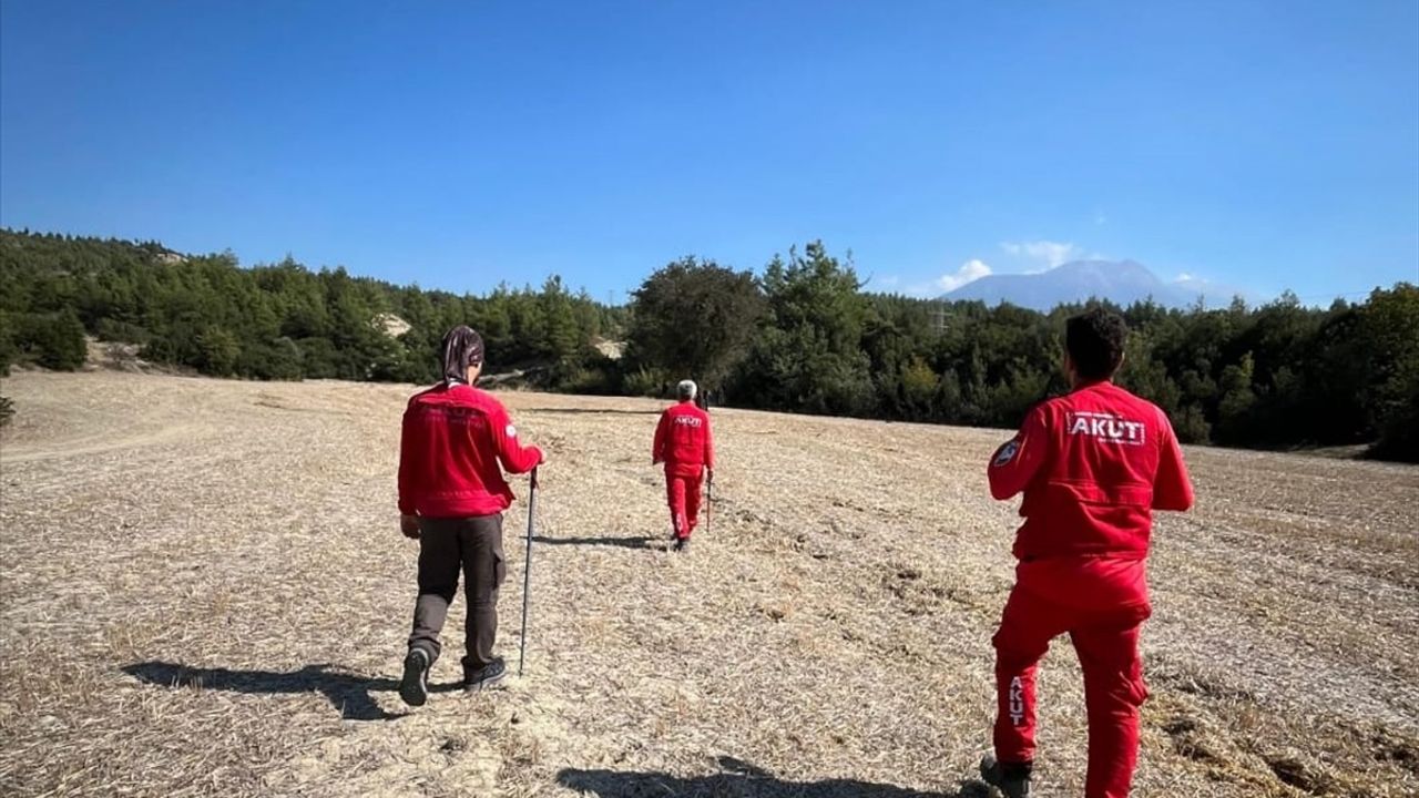 Denizli'de Kayıp Ahmet Sünger İçin Arama Çalışmaları Devam Ediyor