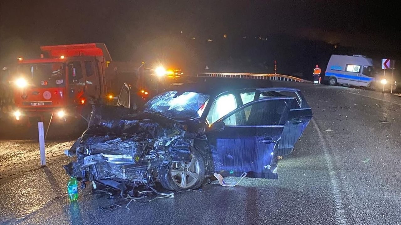 Denizli'de Trafik Kazası: 1 Ölü, 4 Yaralı