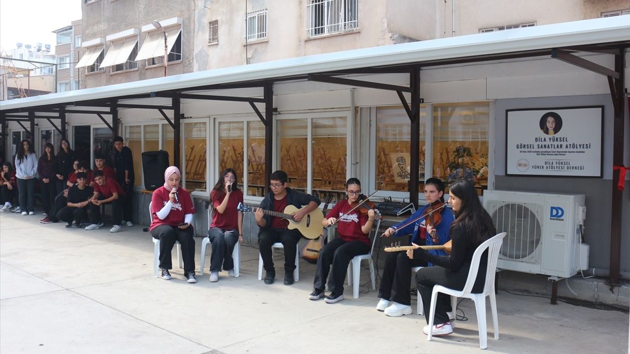 Dila Yüksel Anısına Açılan Sanat Atölyesi İskenderun'da Hizmete Girdi