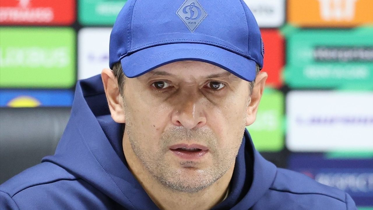 Dinamo Kiev Teknik Direktörü Maç Sonrası Değerlendirmelerde Bulundu
