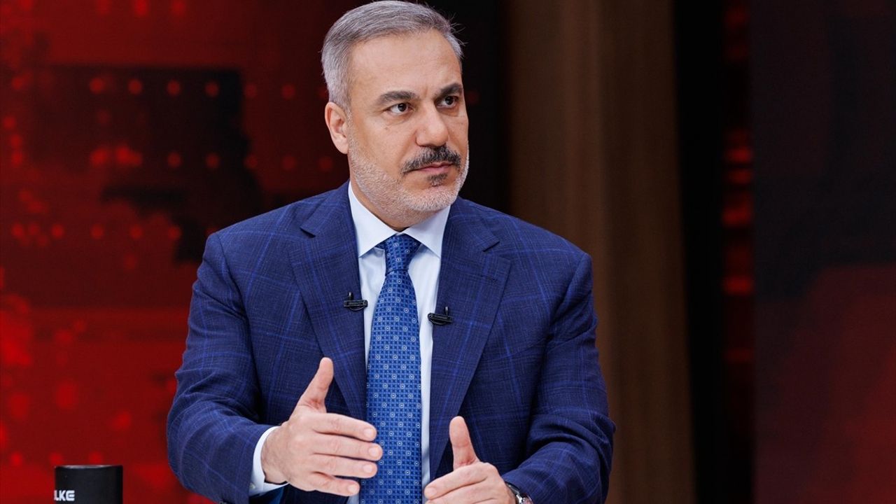 Dışişleri Bakanı Hakan Fidan Canlı Yayında Filistin Konusunu Değerlendirdi
