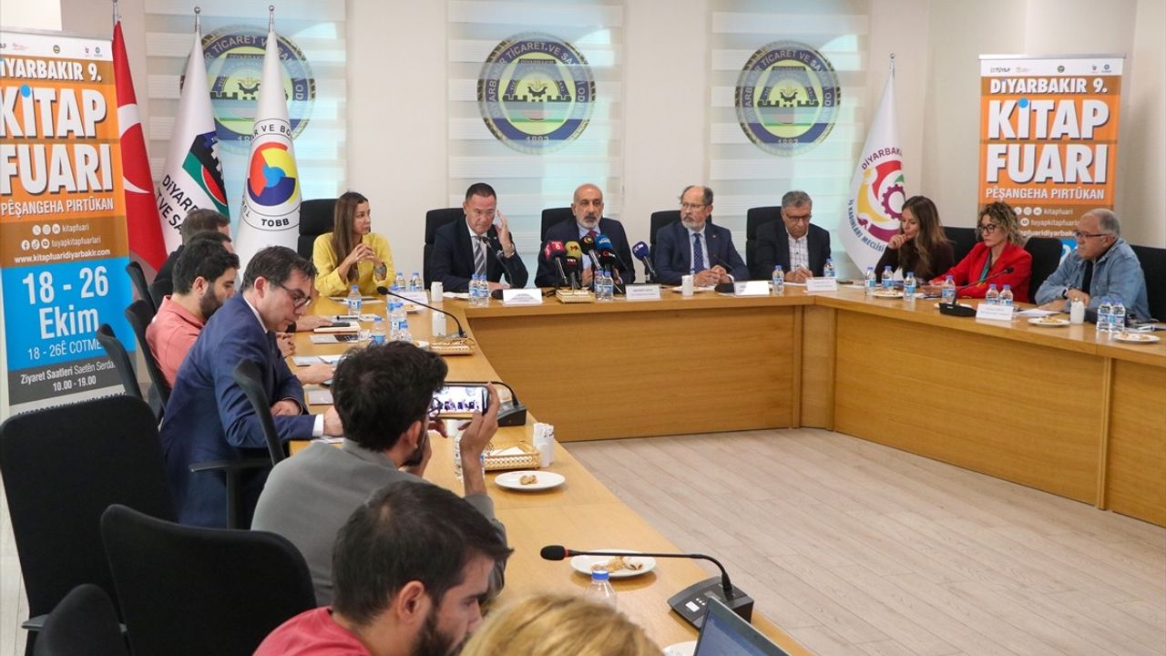 Diyarbakır'da 9. Kitap Fuarı Hazırlıkları Tamamlandı