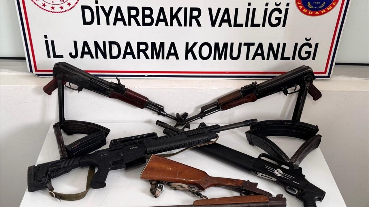 Diyarbakır'da Silah ve Mühimmat Operasyonu