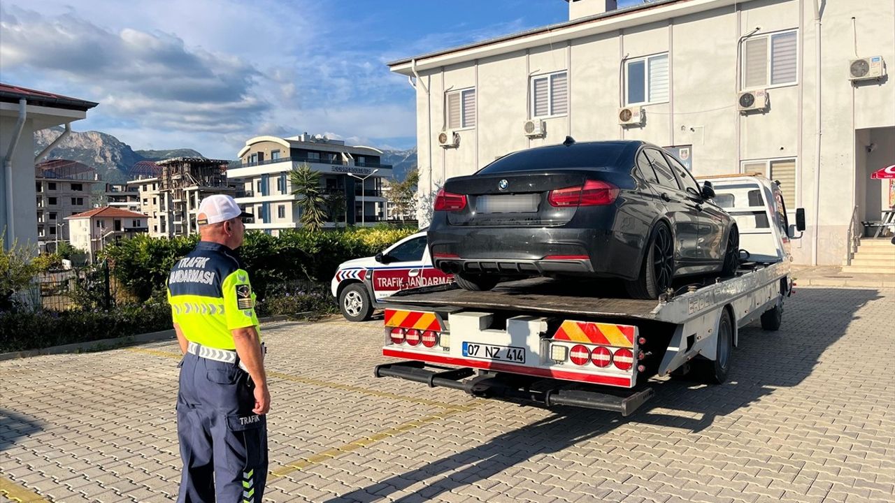 Drift Yapan Sürücüye 92 Bin Lira Ceza