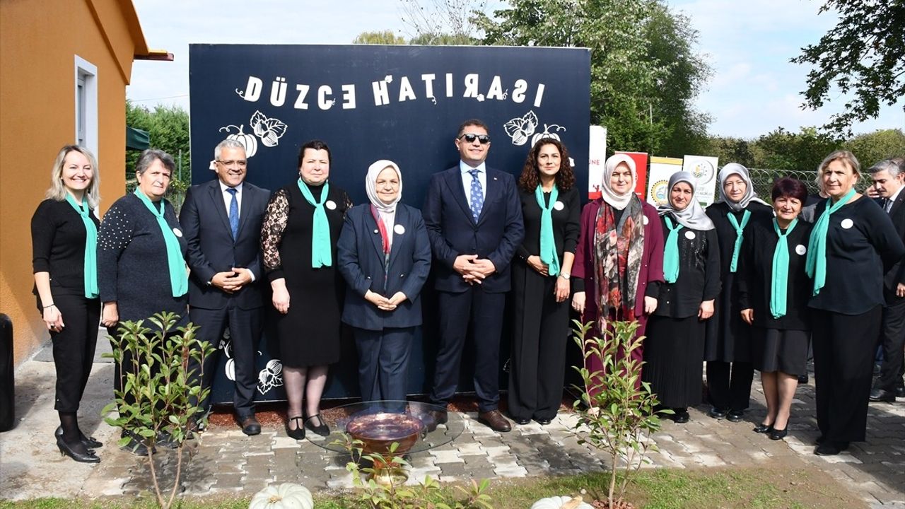 Düzce'de Kadın Kooperatifine Dönüşen Okul Açıldı