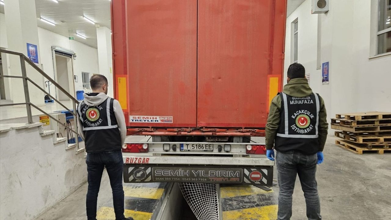 Edirne'de Büyük Uyuşturucu Operasyonu: 105,2 Kilogram Ele Geçirildi
