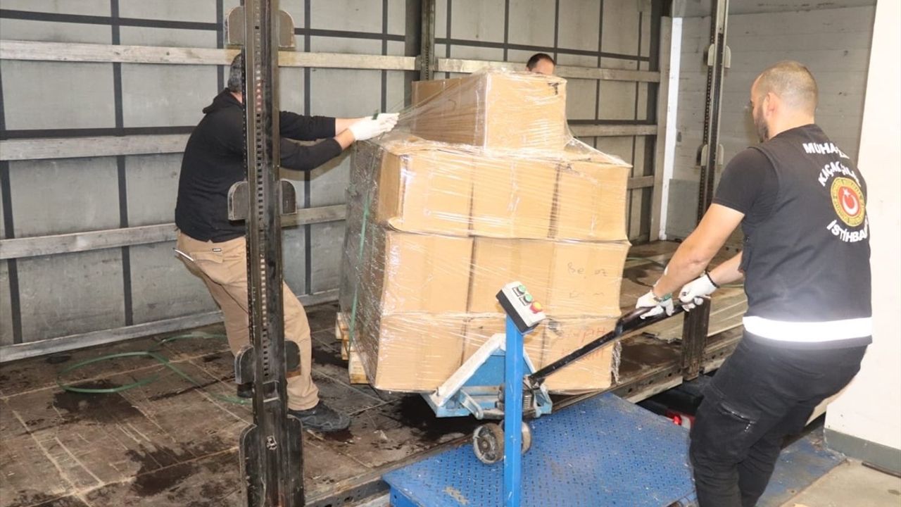 Edirne Sınır Kapılarında Uyuşturucu Operasyonu: 524 Kilo Ele Geçirildi