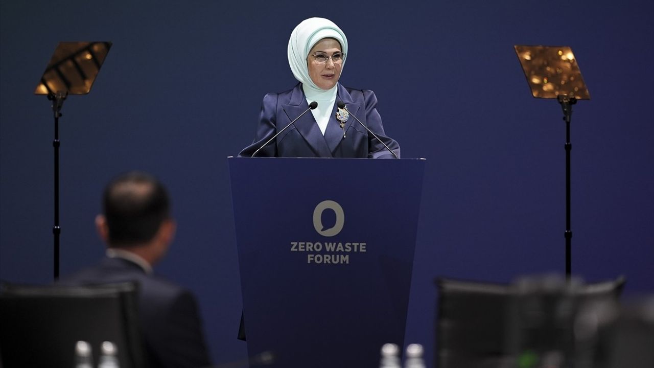 Emine Erdoğan'dan Sıfır Atık Forumu'nda Önemli Mesajlar