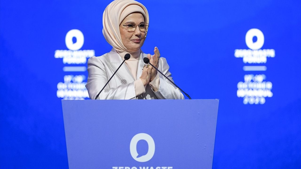 Emine Erdoğan, Uluslararası Sıfır Atık Forumu'nda Çevreye Dikkat Çekti