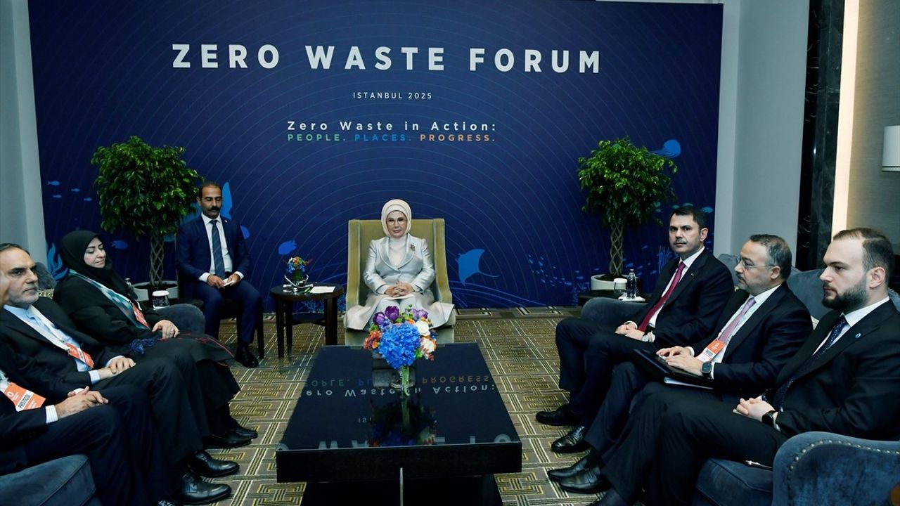 Emine Erdoğan ve Shina Ansari Görüşmesi: Sıfır Atık Forumunda İşbirliği Vurgusu