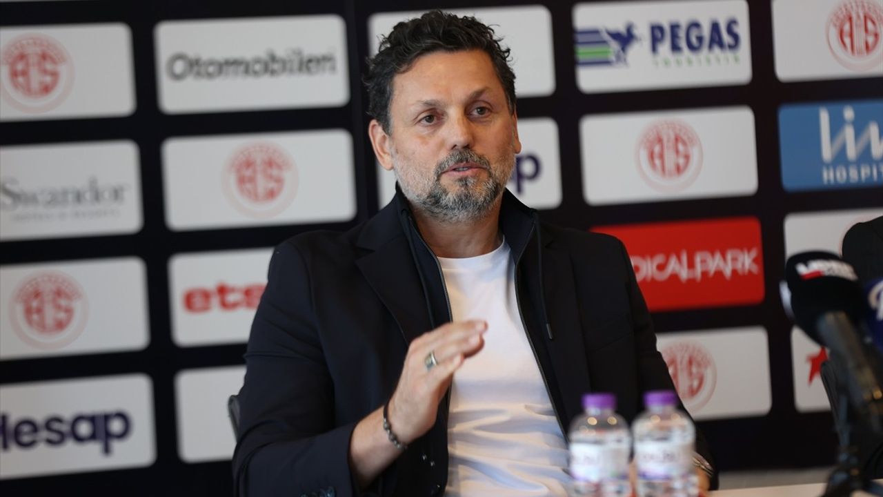 Erol Bulut Antalyaspor'un Yeni Teknik Direktörü