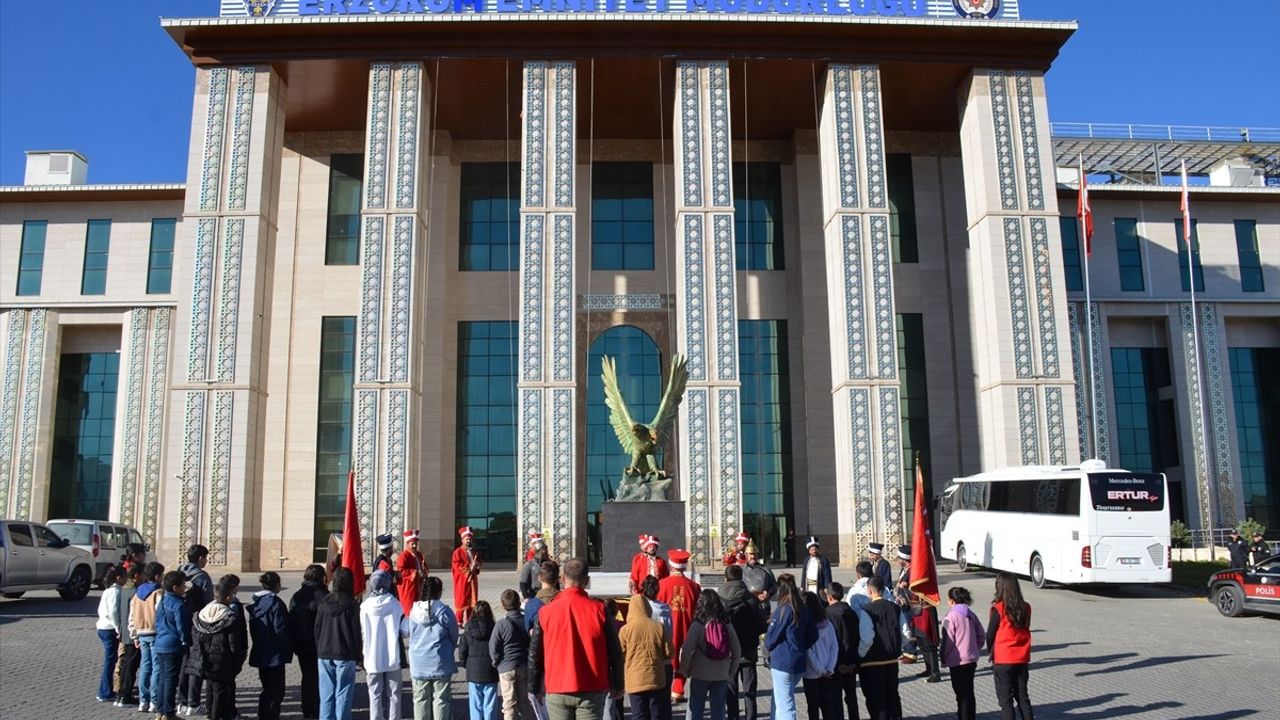 Erzurum'daki Şehit, Gazi ve Polis Çocuklarına Doğal Güzellikler Ziyareti