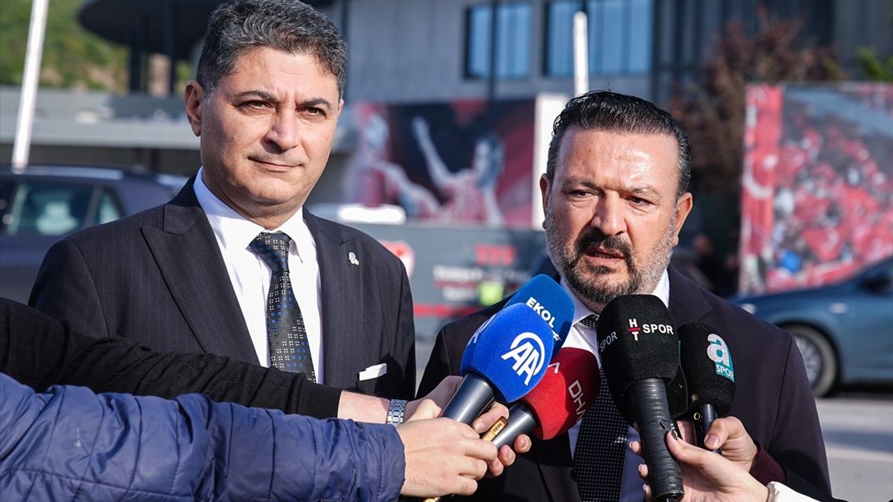 Fenerbahçe Başkanı Sadettin Saran'dan TFF'ye Nezaket Ziyareti