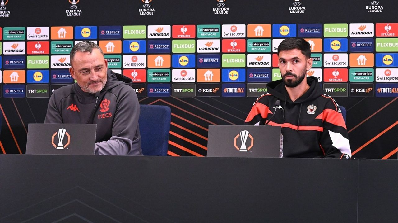 Fenerbahçe ile Nice Maçı Öncesi Franck Haise ve Morgan Sanson'dan Açıklamalar