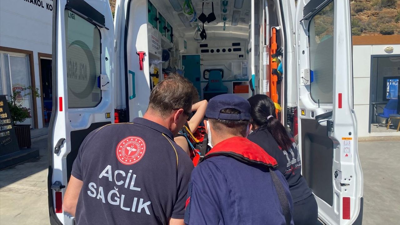 Fethiye Açıklarında Yatta Yaralanma Olayı