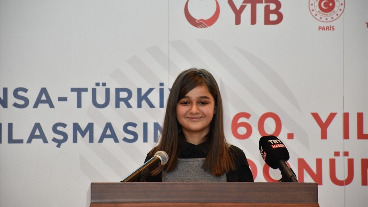 Fransa'daki Türk Diasporası 60. Yılını Kutladı