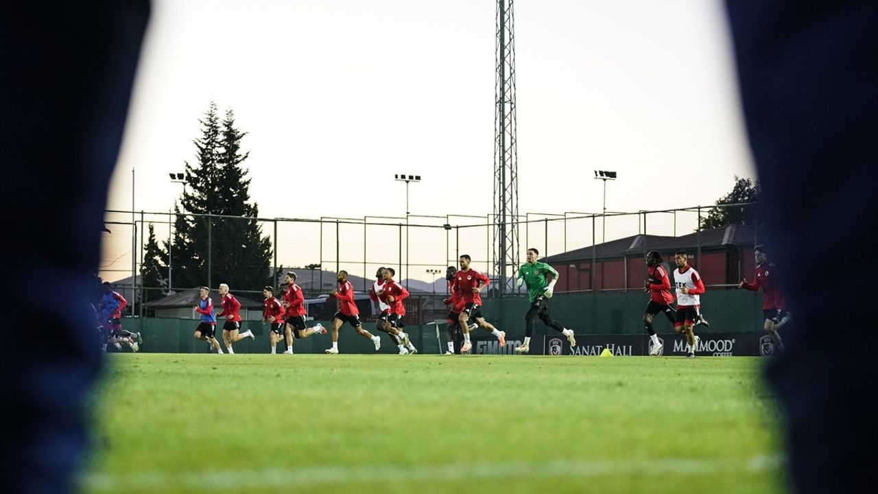 Gaziantep FK'nın Fatih Karagümrük Maçı Hazırlıkları Devam Ediyor