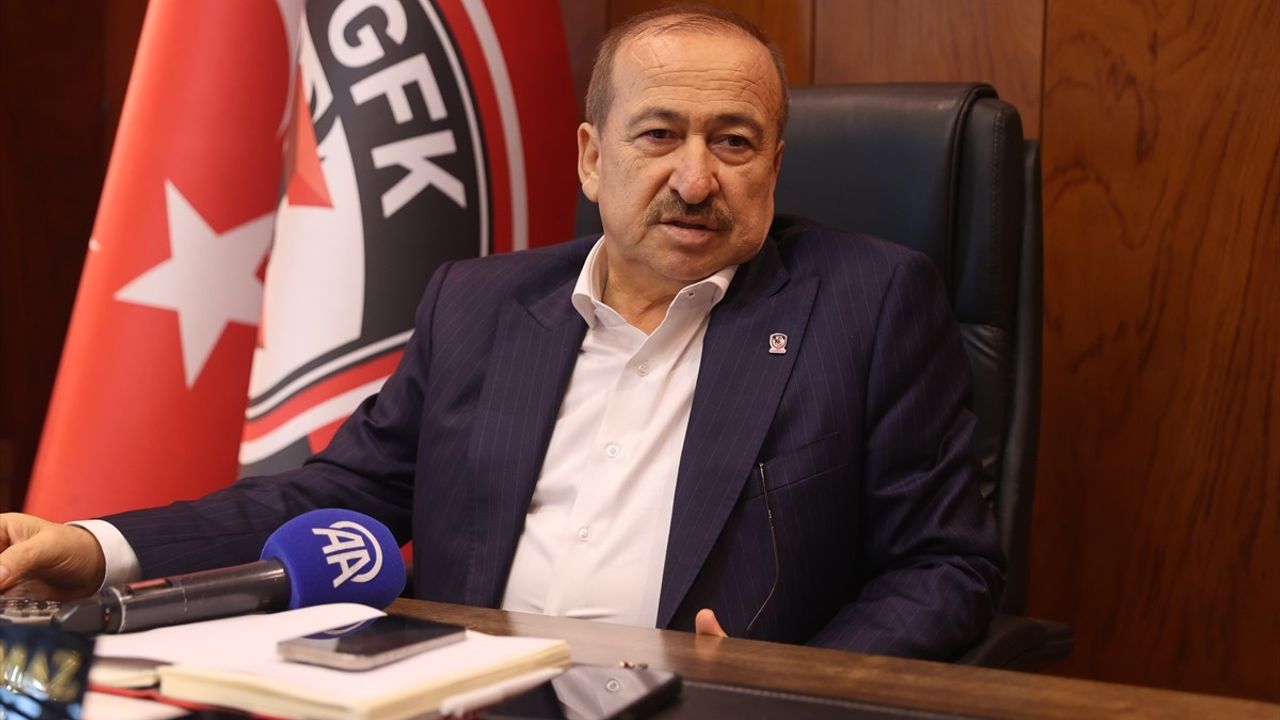 Gaziantep Futbol Kulübü Başkanı Yılmaz, Fenerbahçe Maçında Takımına Güveniyor