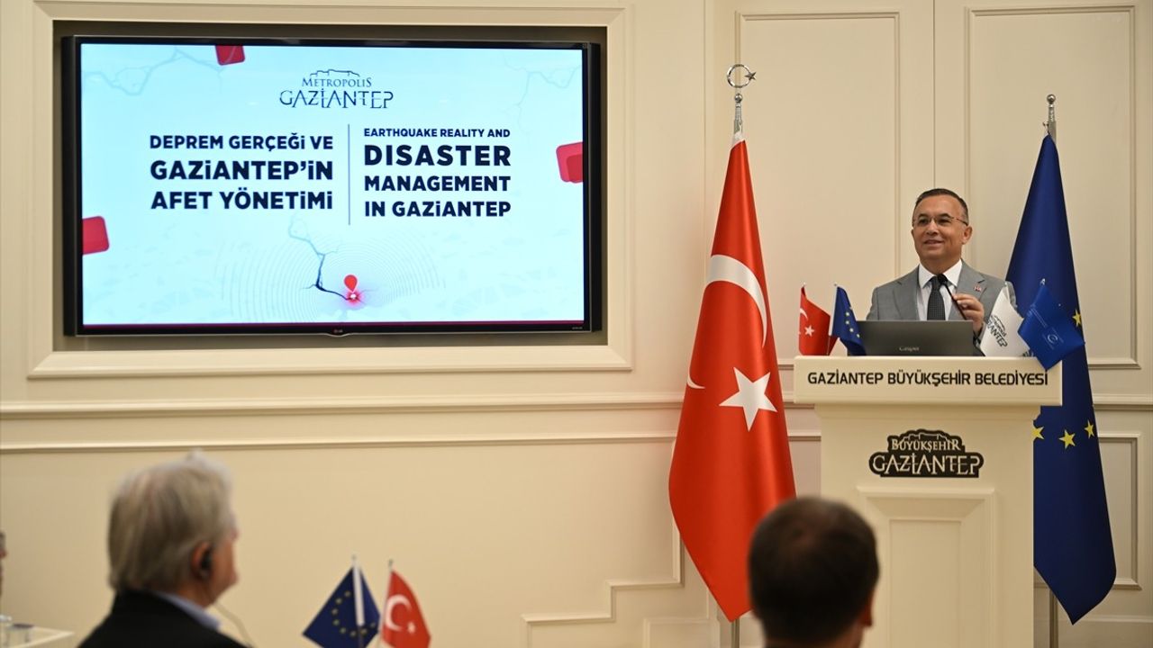 Gaziantep'te Afet Yönetimi Toplantısı