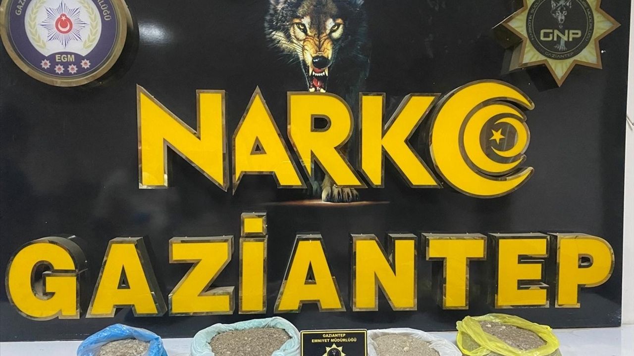 Gaziantep'te Uyuşturucu Operasyonu: 7 Kilo Sentetik Madde Ele Geçirildi
