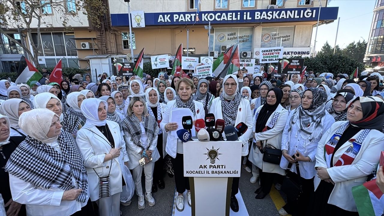 Gazze için Sessiz Çığlık Etkinliği: Kadınlar Bir Araya Geldi