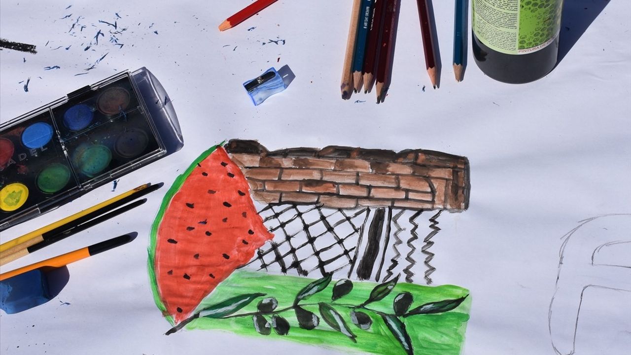 Gümüşhane'de Filistinli Çocuklar İçin Etkinlik