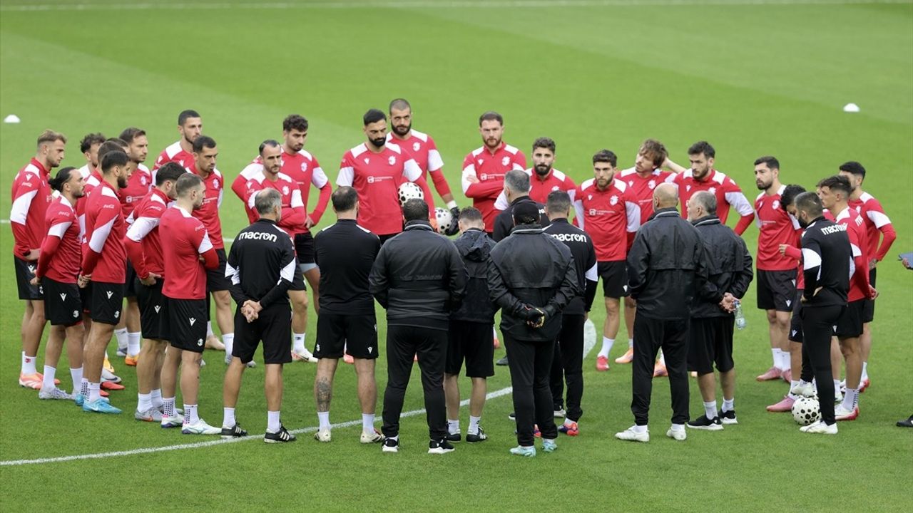 Gürcistan, Türkiye Maçına Hazırlıklarını Tamamladı