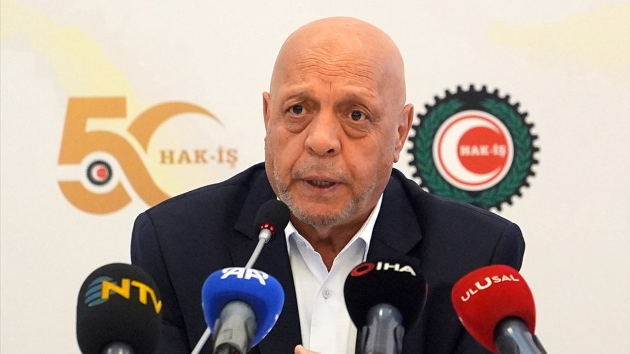 HAK-İŞ'ten Filistin'e Dayanışma Çağrısı