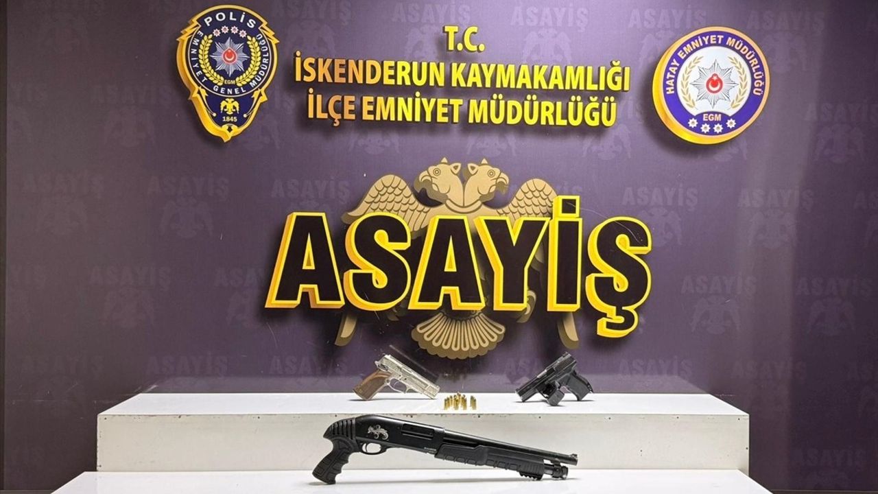 Hatay'da Silahlı Kavga: 5 Şüpheli Tutuklandı