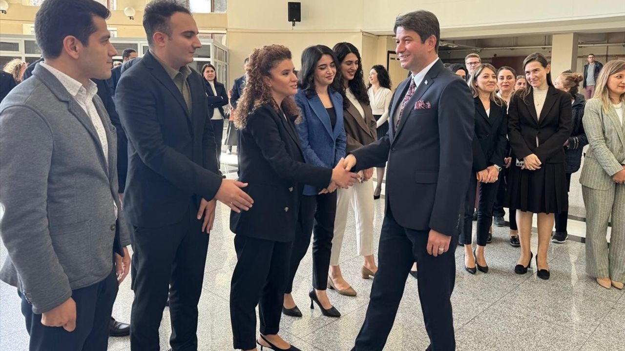 Hüseyin Gümüş'e Veda Töreni Gerçekleşti