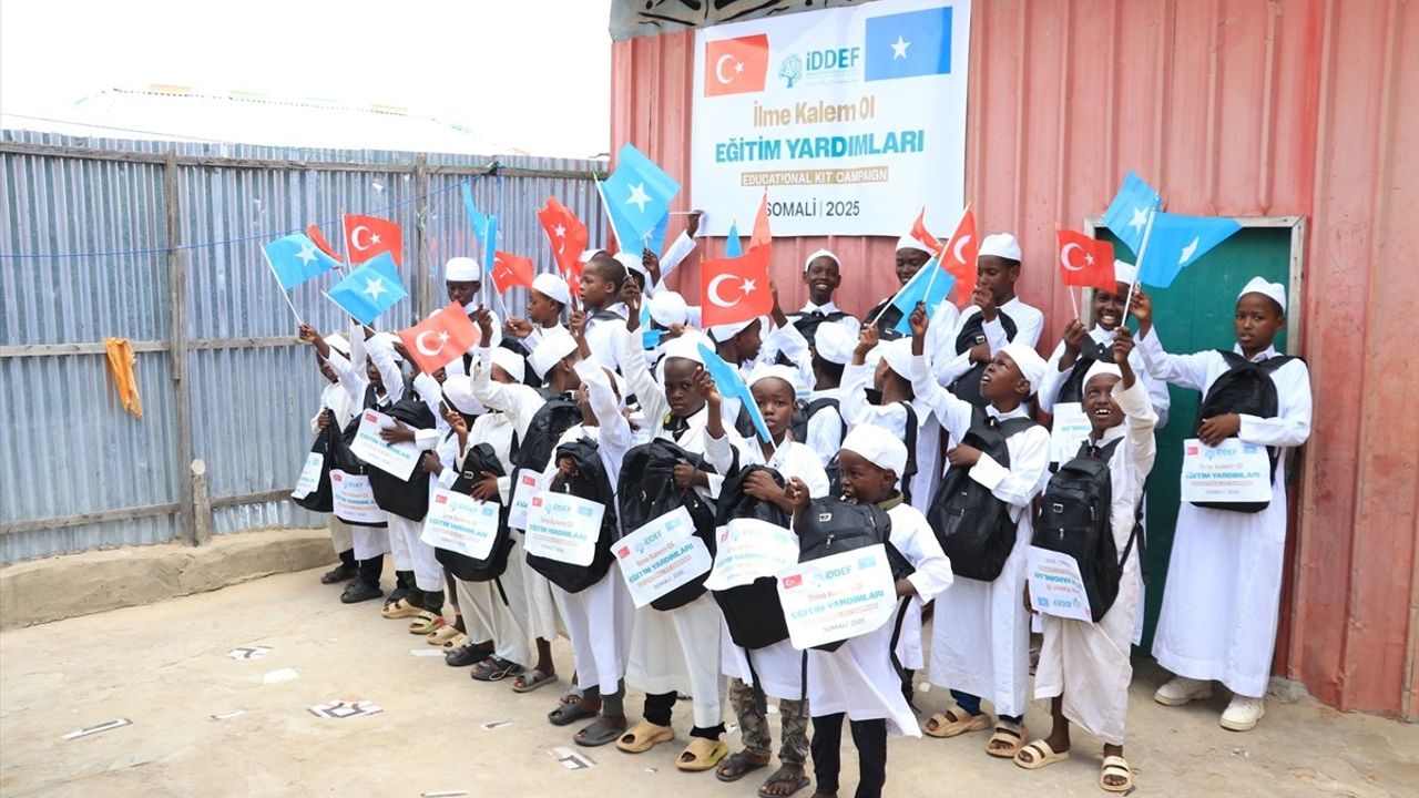 İDDEF'ten Afrika'ya Eğitim Desteği