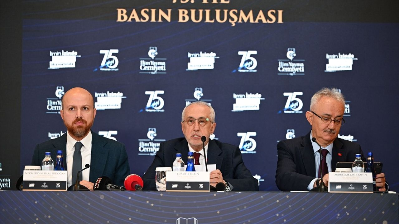 İlim Yayma Cemiyeti'nin 75. Yıl Kutlaması: Eğitim ve Medeniyet Vurgusu