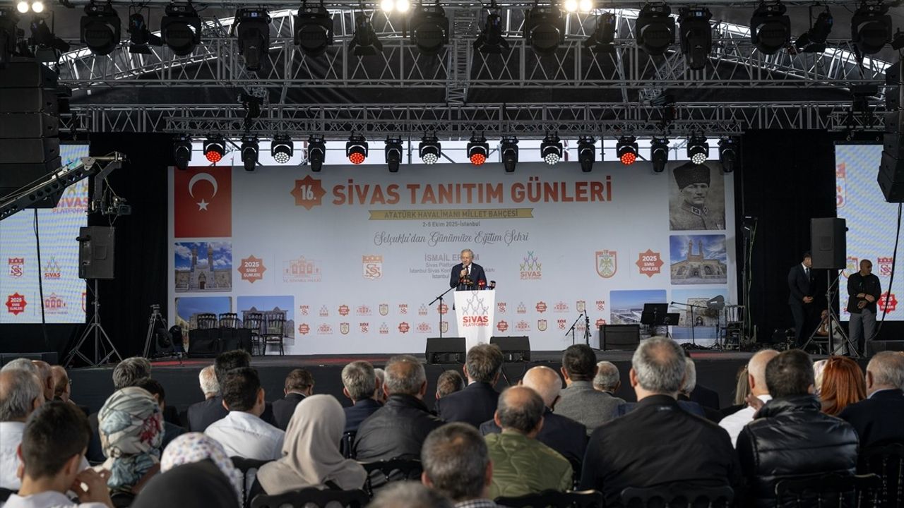 İstanbul'da 16. Sivas Tanıtım Günleri Etkinliği Gerçekleşti