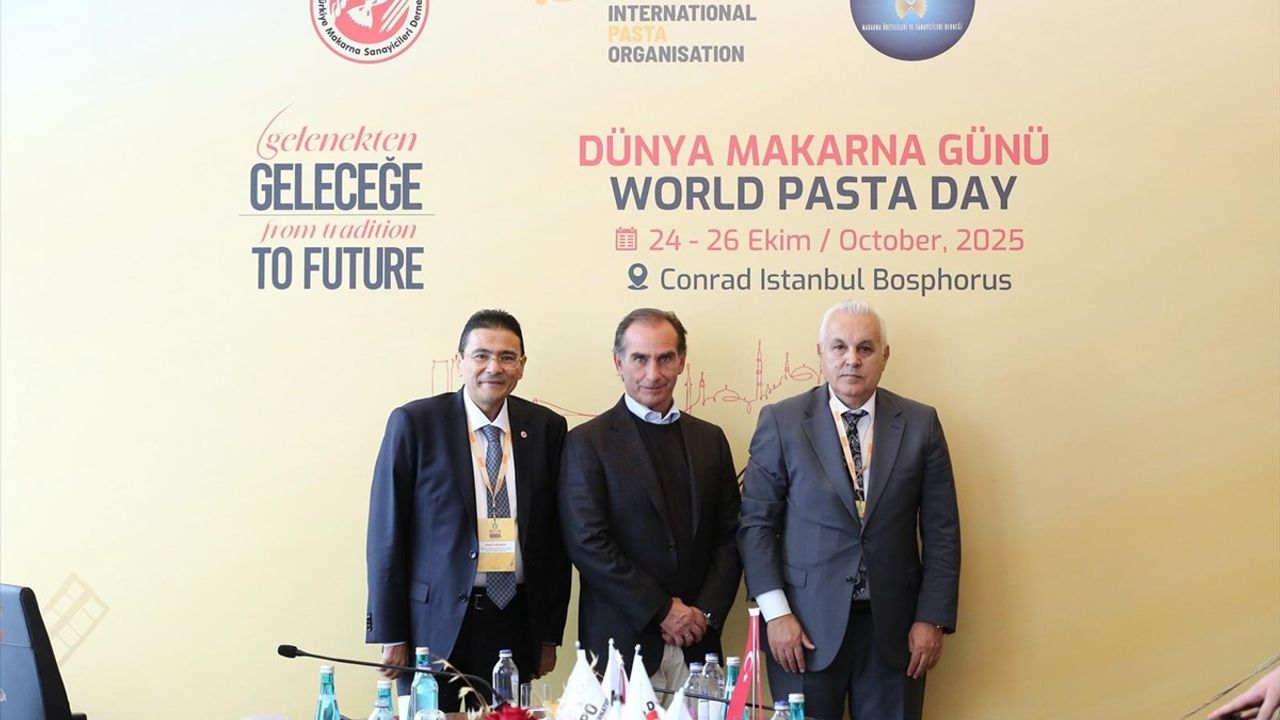 İstanbul'da Dünya Makarna Günü Etkinliği Gerçekleştirildi