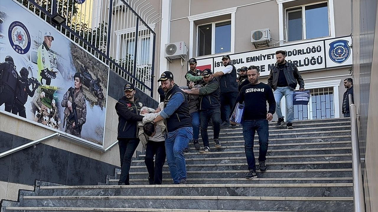 İstanbul Merkezli Suç Örgütleri Operasyonunda 62 Tutuklama