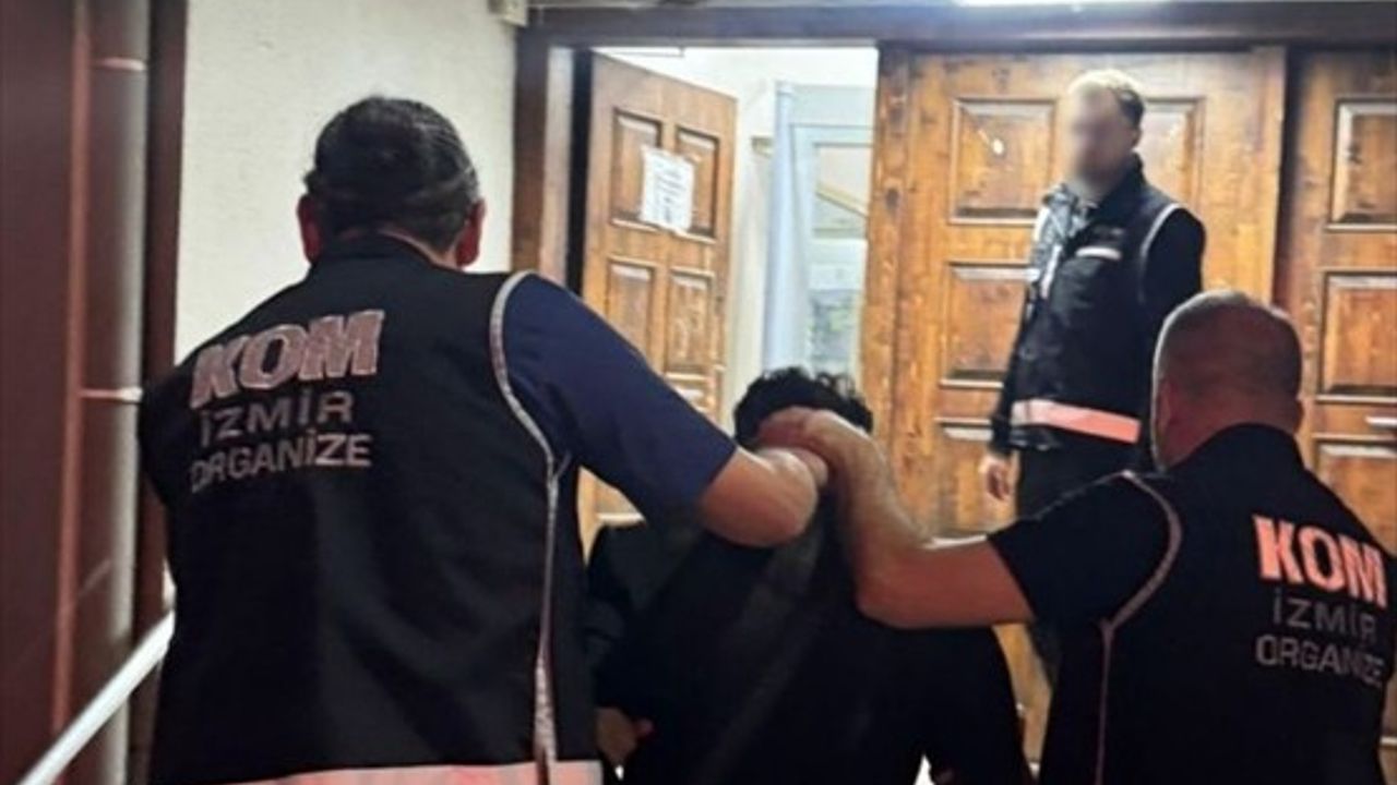 İzmir'de Suç Örgütü Lideri Operasyonu