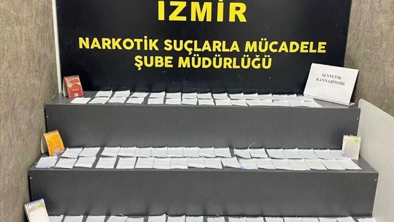 İzmir'de Uyuşturucu Operasyonu: İki Şüpheli Tutuklandı