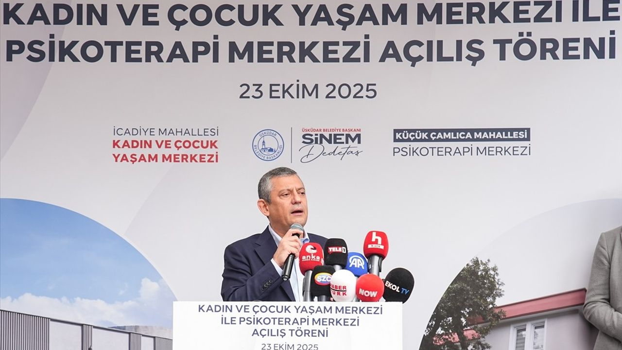 Kadın ve Çocuk Yaşam Merkezi Açılışı: CHP'den Kadın ve Gençlere Vurgu