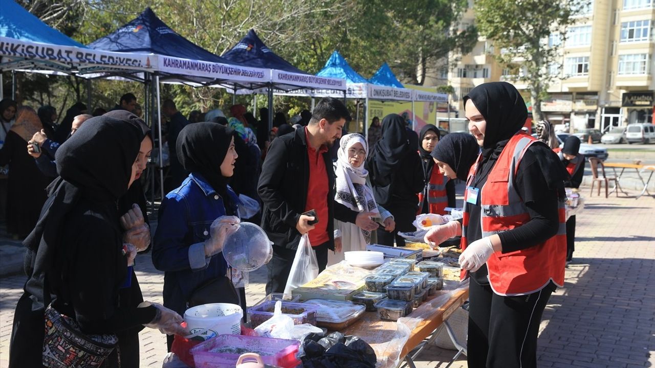 Kahramanmaraş'ta Filistin Yararına Hayır Çarşısı Kermesi