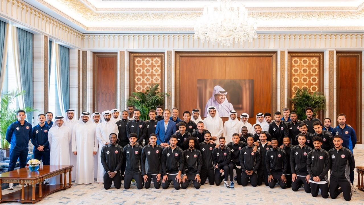 Katar Emiri Al Sani, 2026 FIFA Dünya Kupası'na Katılan Milli Takımı Kabul Etti