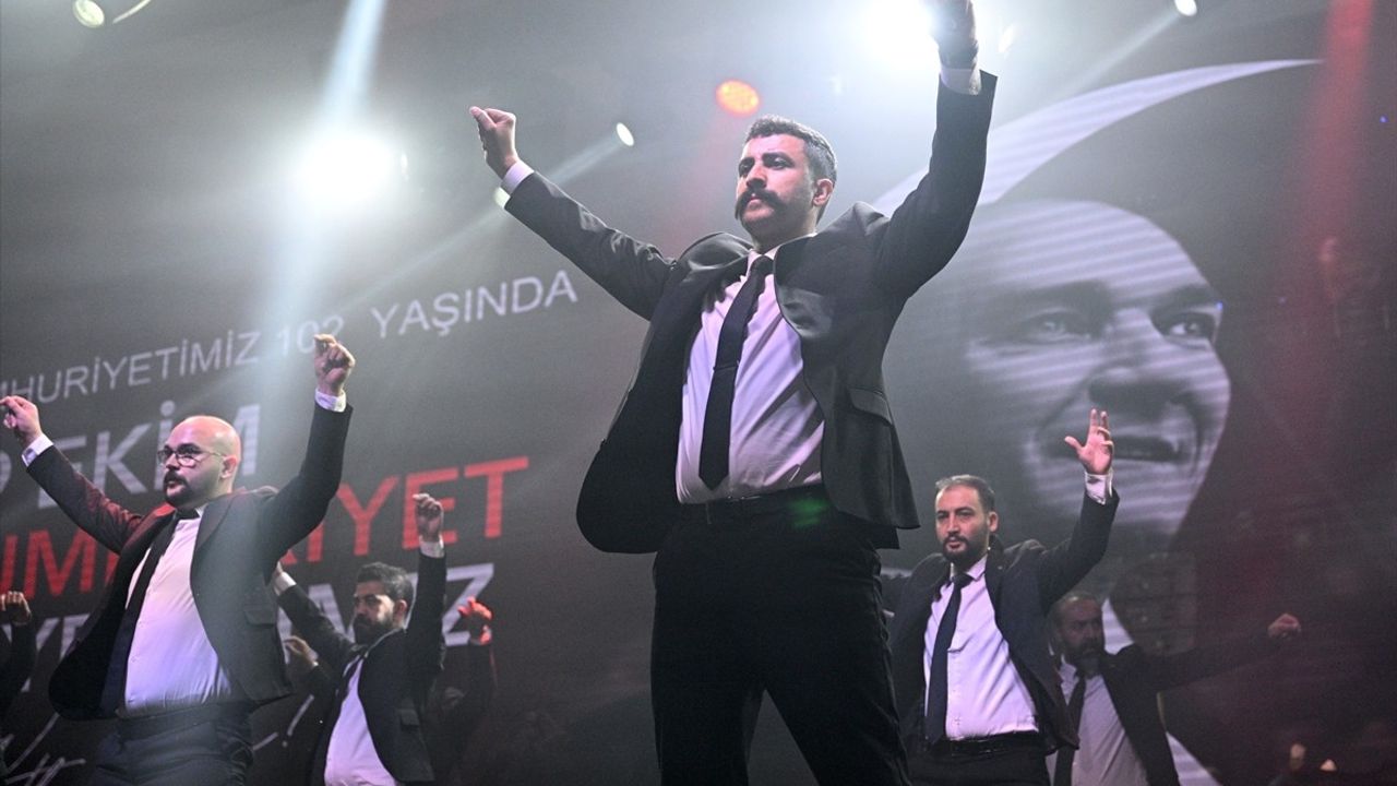 Kayseri'de Cumhuriyet'in 102. Yılı Resepsiyonu