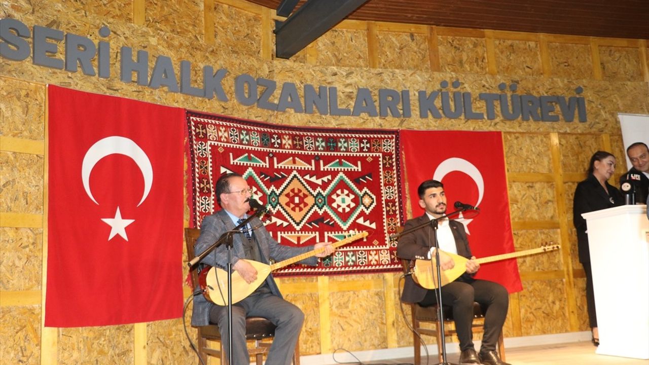 Kayseri'de Yeni Bir Kültürel Mekan: Halk Ozanları Kültür Evi