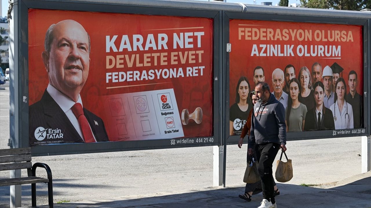 KKTC Cumhurbaşkanı Seçimi İçin Sandık Başında