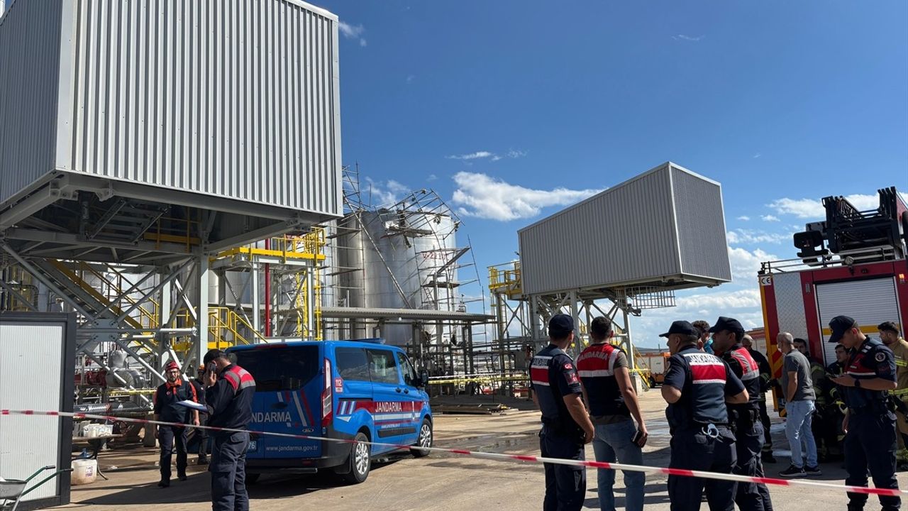 Kocaeli'de İş Kazası: 2 İşçi Hayatını Kaybetti