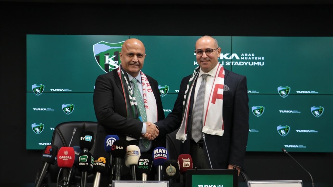 Kocaelispor ve Turka Araç Muayene'den Önemli Sponsorluk Anlaşması