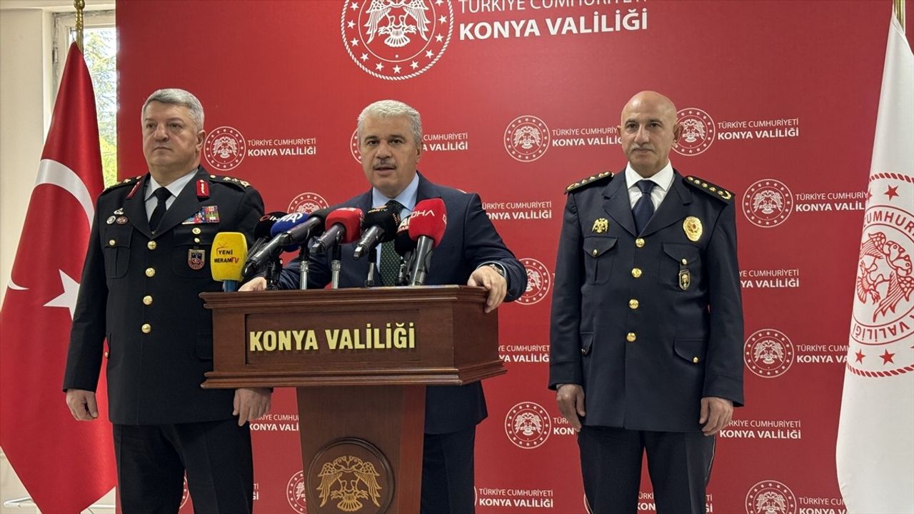 Konya'da Asayiş ve Güvenlik Durumu İyileşiyor