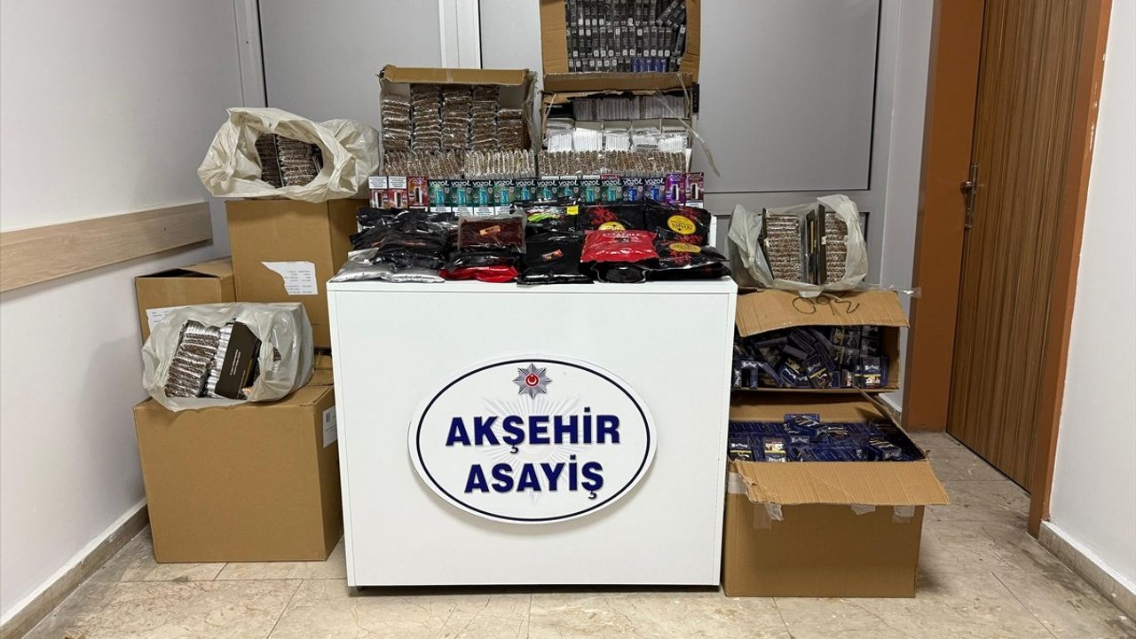 Konya'da Kaçakçılık Operasyonu: 1 Tutuklama