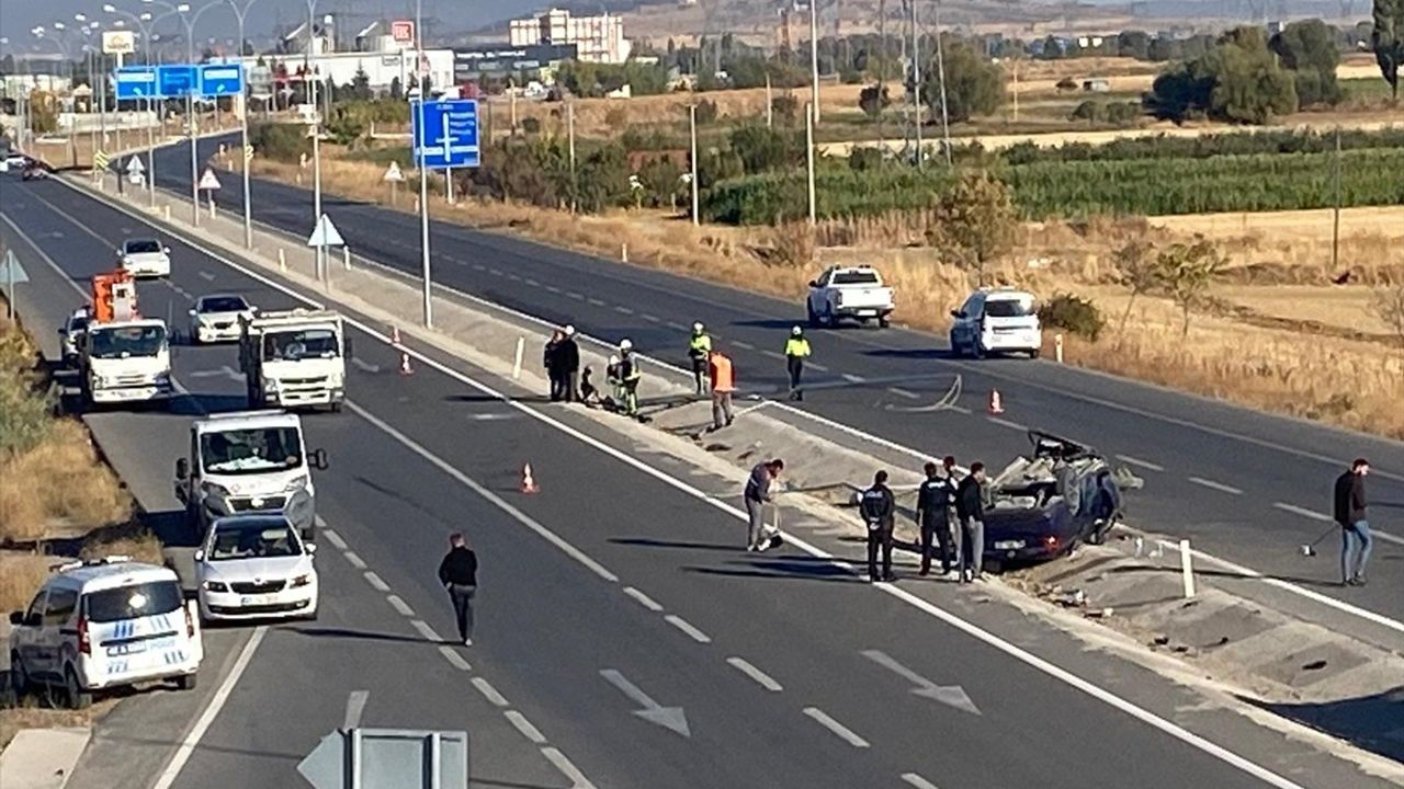Konya'da Trafik Kazası: 3 Yaralı