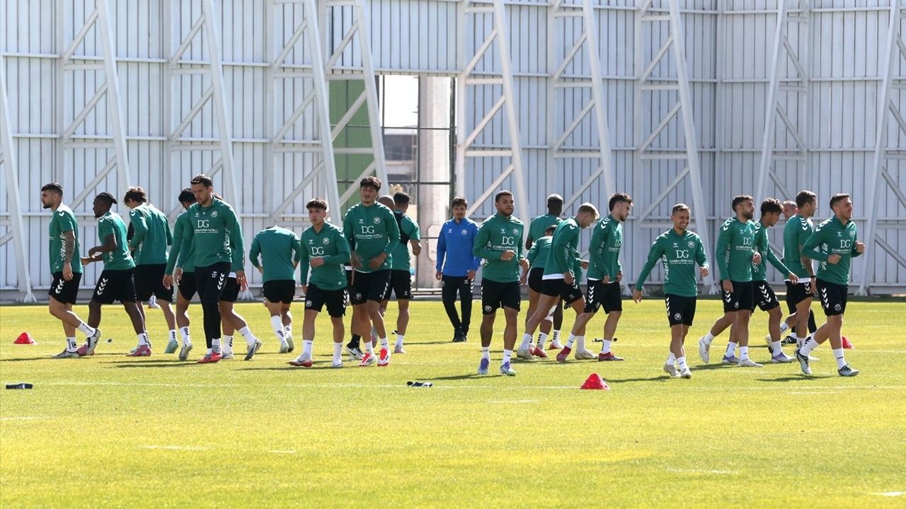 Konyaspor, Kocaelispor Maçına Hazırlanıyor